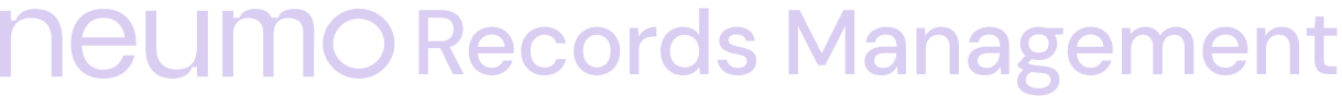 Neumo Records Management Logo